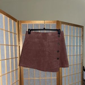Charlotte Russe Corduroy Skirt